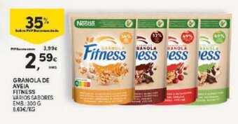 Continente Granola de Aveia Fitness 300g promoção