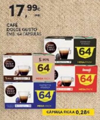 Continente Cafe Dolce Gusto promoção