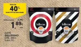 Continente Cafe Bellissimo promoção