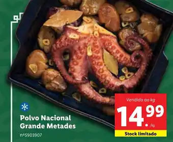 Lidl Polvo nacional Grande Metades promoção