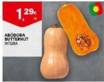 Continente Abobora Butternut 1kg promoção