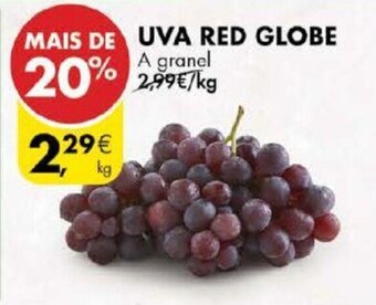 Pingo Doce Uva Red Globe promoção