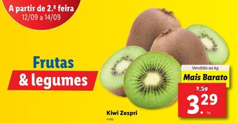 Lidl Kiwi Zespri promoção