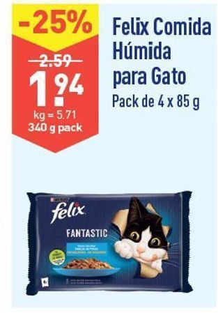 Ração para gatos felix