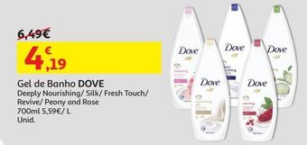 Gel de banho dove