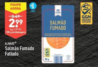 ALDI Salmão fumado promoção