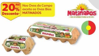 Auchan Ovos do campo matinados promoção