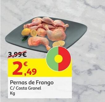 Auchan Perna de frango promoção