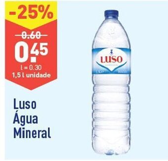 ALDI Água luso promoção