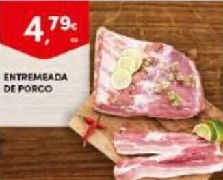 Continente Entremeada de Porco promoção