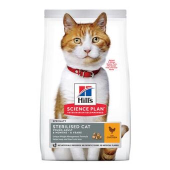 TiendAnimal Hill's young adult science plan sterilised frango ração para gatos promoção