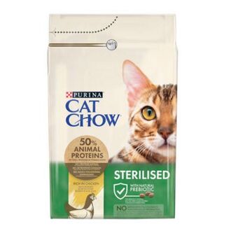 TiendAnimal Cat chow sterilized frango ração para gatos promoção