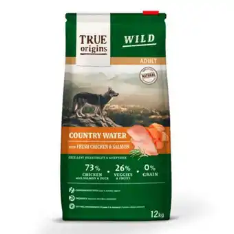 TiendAnimal True origins adult wild frango e salmão ração para cães promoção