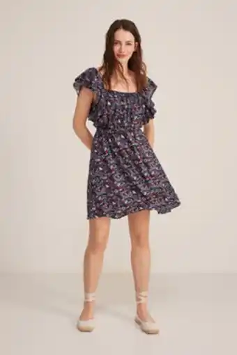 Vestido curto favo de mel folhos