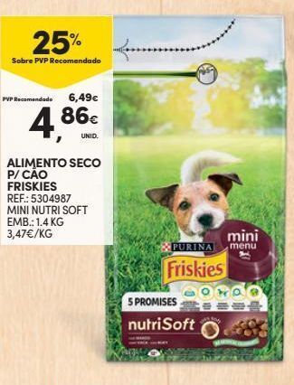 Ração para cães friskies