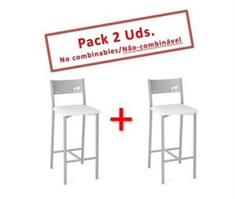 Pack 2 uds. banco médio gin