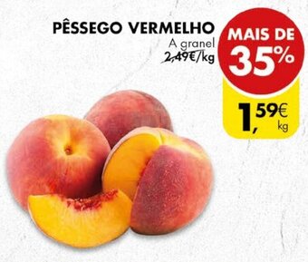 Pingo Doce Pêssego Vermelho promoção