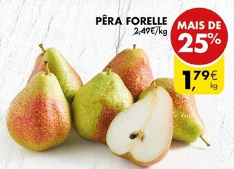 Pingo Doce Pêra Forelle promoção