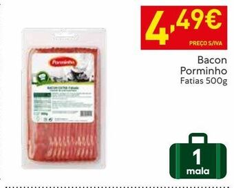 Recheio Bacon porminho promoção