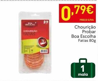 Chouriço probar