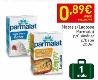 Recheio Laticínio parmalat promoção