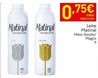 Recheio Leite matinal promoção