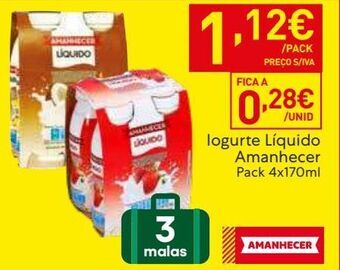 Recheio Iogurte amanhecer promoção