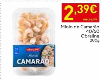 Recheio Camarão promoção