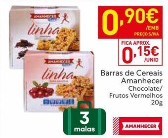 Recheio Cereais amanhecer promoção