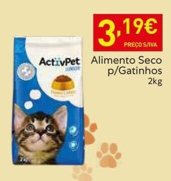Recheio Ração para gatos activpet promoção