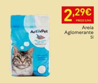 Recheio Areia para gato activpet promoção