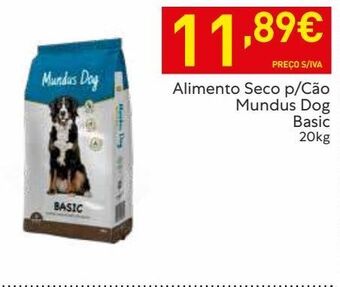 Recheio Ração para cães mundus dog promoção