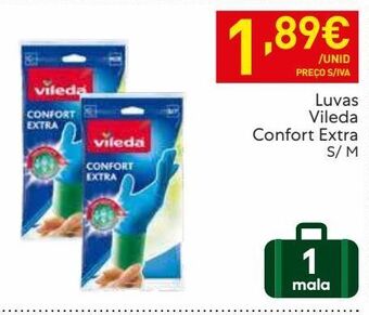 Recheio Luvas vileda promoção