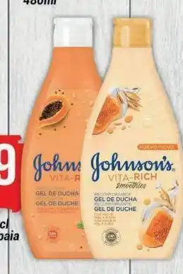 Gel de banho johnson's baby