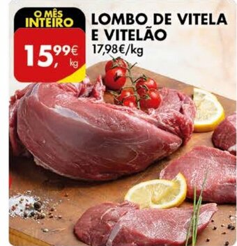 Lombo de Vitela e Vitelão