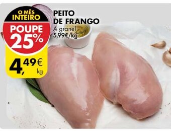 Pingo Doce Peito de Frango promoção
