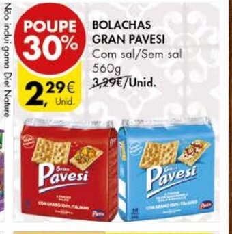 Pingo Doce Bolachas Gran Pavesi 560g promoção