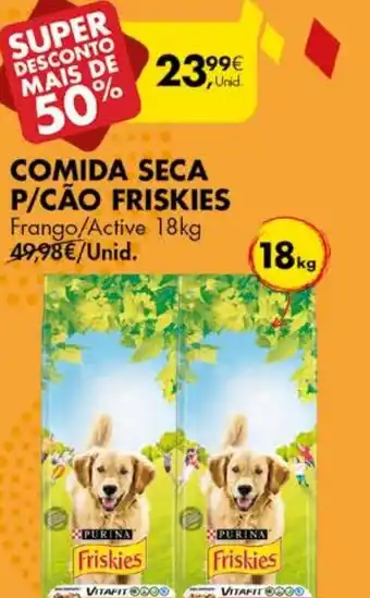 Comida Seca P/Cão Friskies 18kg