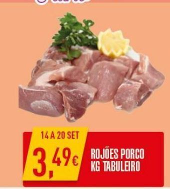 Miranda Supermercados Carne suína promoção