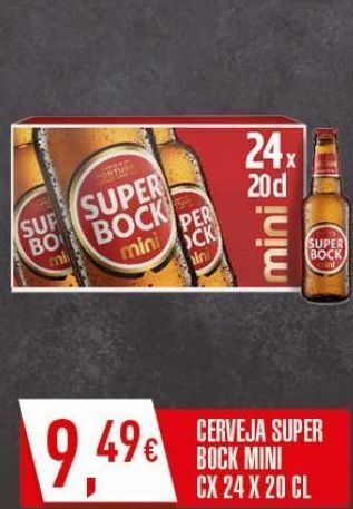 Miranda Supermercados Cerveja super bock promoção