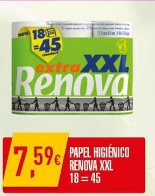 Papel higiênico renova