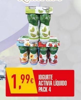 Miranda Supermercados Iogurte activia promoção
