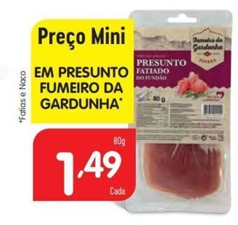 Minipreço Presunto promoção