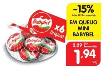 Minipreço Queijos babybel promoção