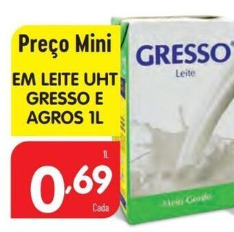Minipreço Leite gresso promoção