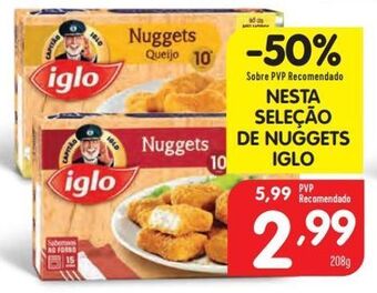 Minipreço Nuggets iglo promoção