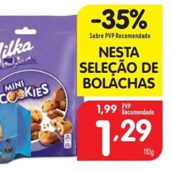 Minipreço Cookies milka promoção