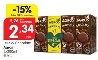 Minipreço Achocolatado agros promoção