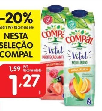 Minipreço Néctar compal promoção