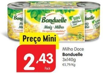 Minipreço Milho doce bonduelle promoção
